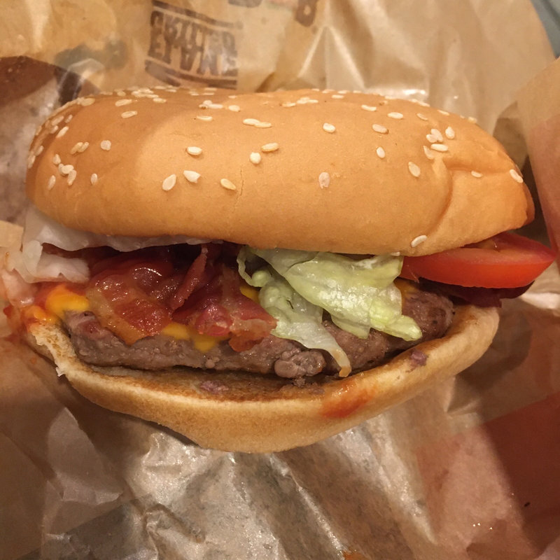 ベーコンチーズワッパー(バーガーキング 浅草橋東口駅前店)