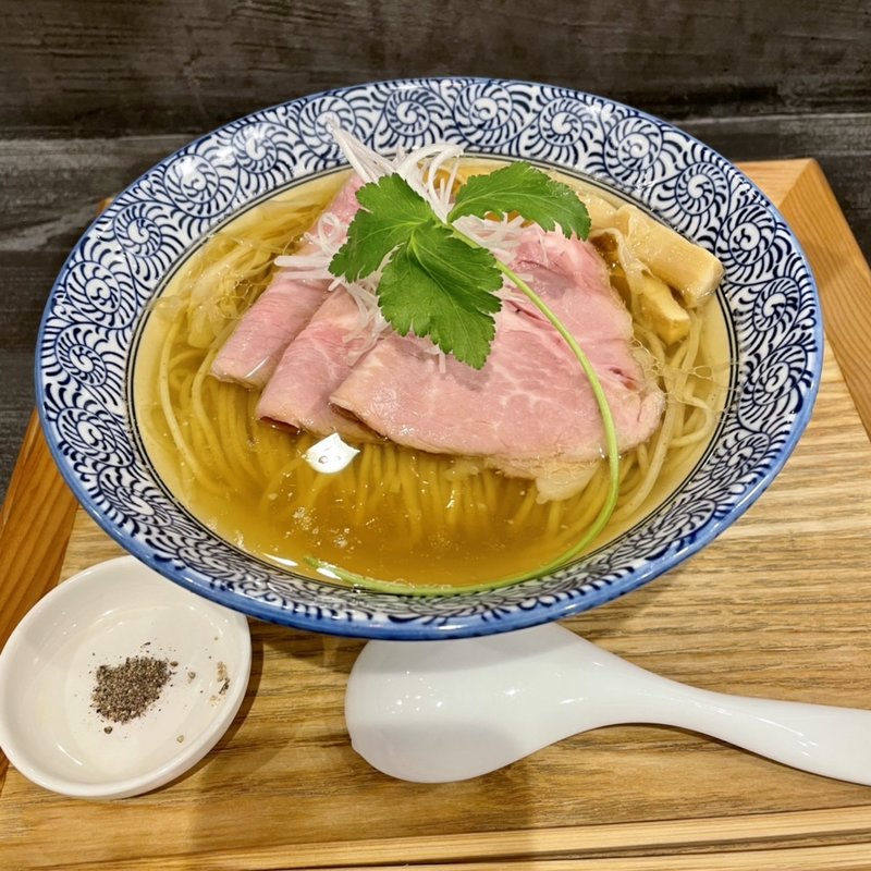 チャーシュー鶏塩そば(坂本02)