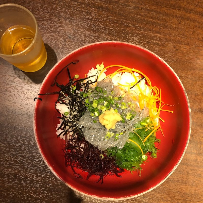 生しらす丼セット(天海)