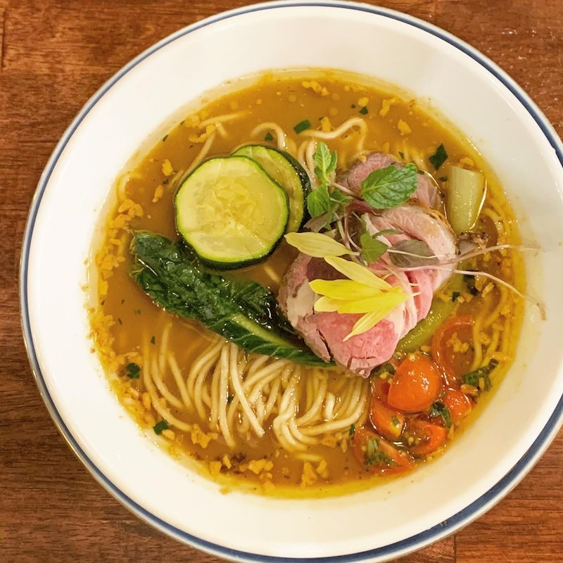 限定　仔羊のらーめん(海老丸らーめん)