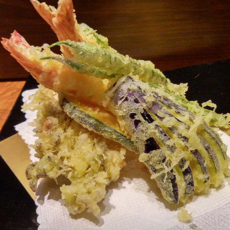 天ぷら盛り合わせ(中野屋 湯沢本店 （なかのや）)