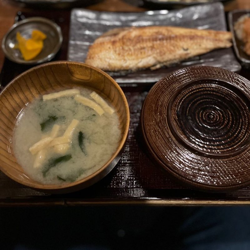 しまほっけ定食(越後屋鶴千代)