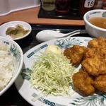 唐揚げ定食(日高屋　春日駅前店)