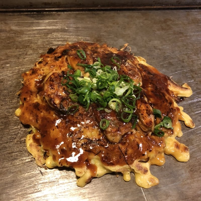 牡蠣お好み焼き100g(みなと屋)