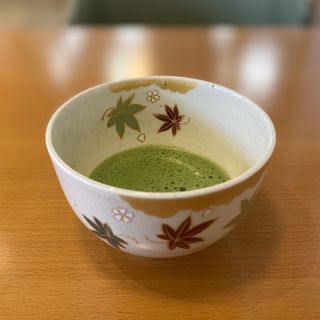 抹茶(松華堂茶寮 café de shokado)