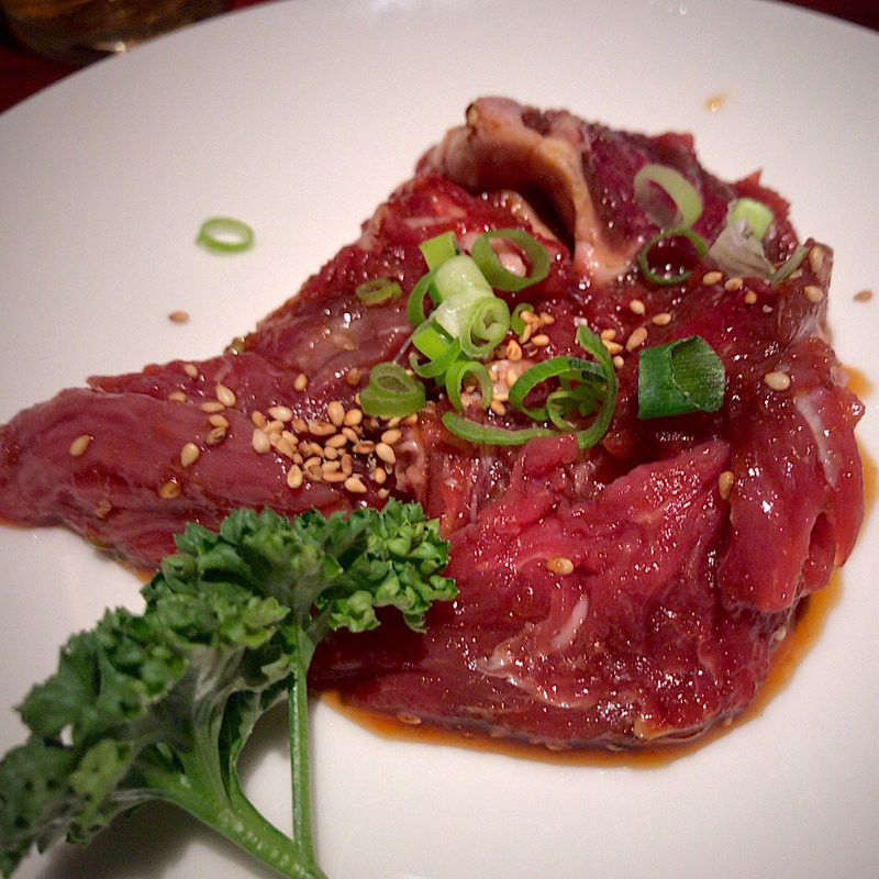 牛ヒレ肉の切り落とし(焼肉レストラン聖火 )