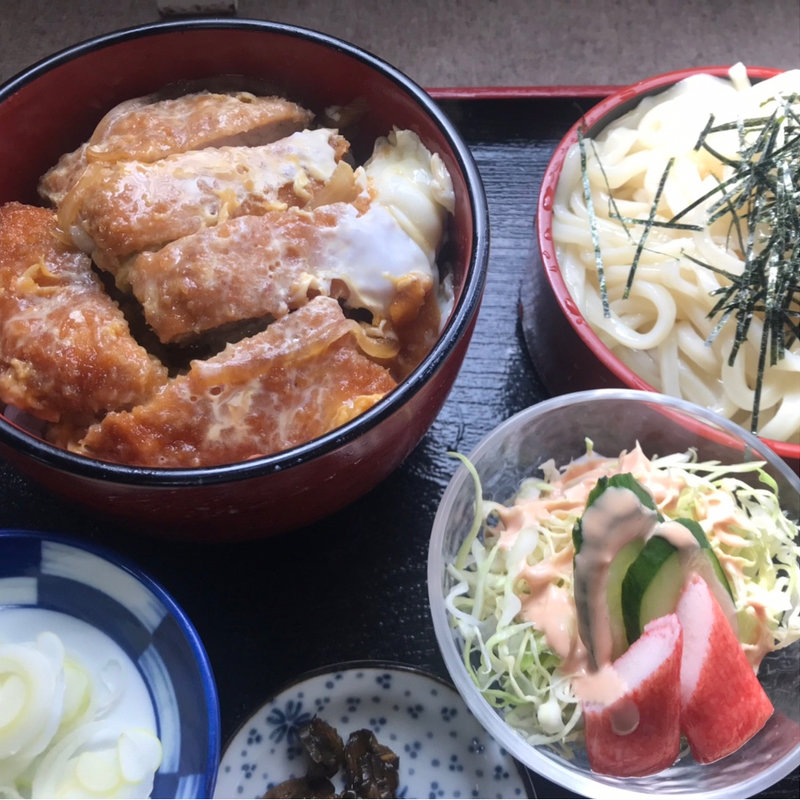 カツ丼セット(運ど運屋)