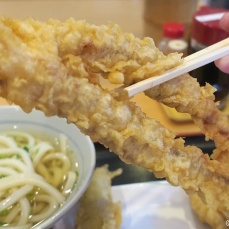 ゲソ天(讃岐うどん 條辺)