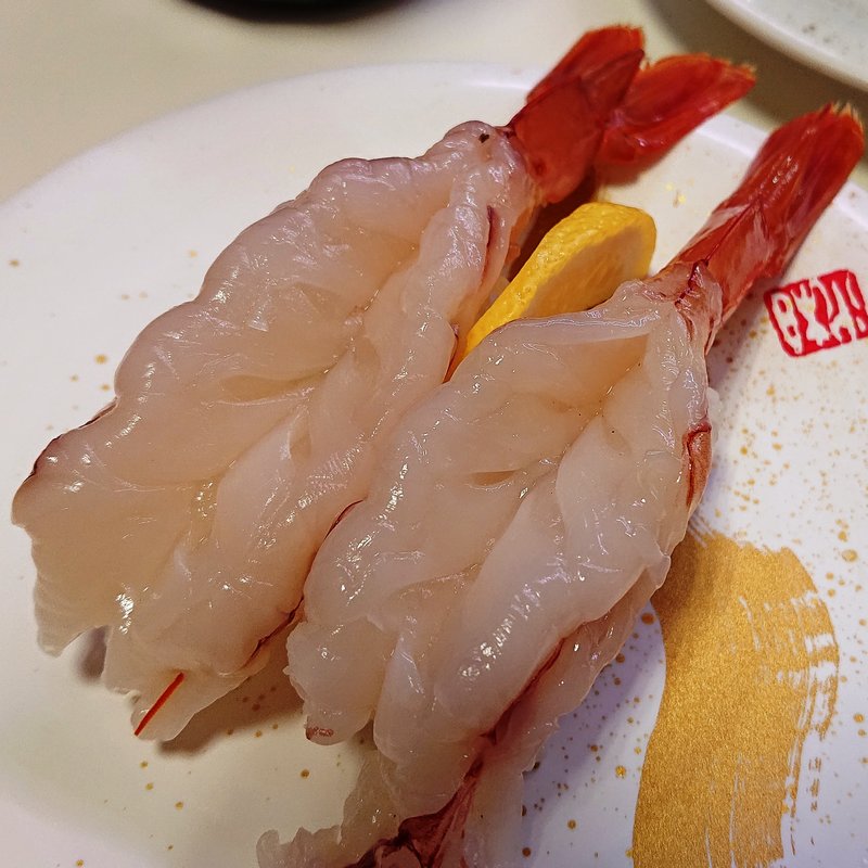 アカエビ(回転寿司みさき プレナ幕張店)