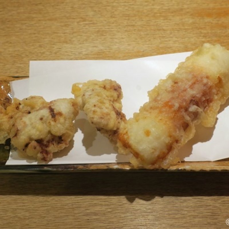 かしわ天+鯛ちくわ天(慎)