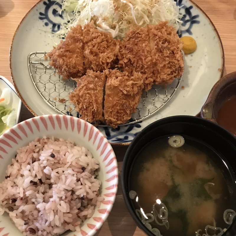 ヒレかつ膳(里のとんかつ あんず 古賀店)