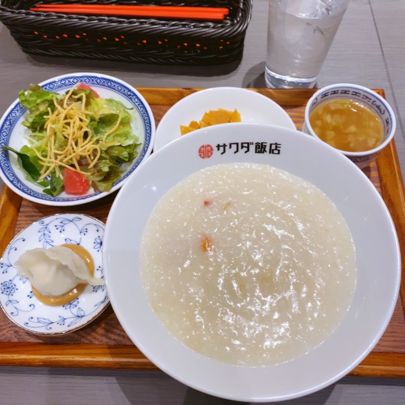本日のランチ(大阪中華 サワダ飯店)