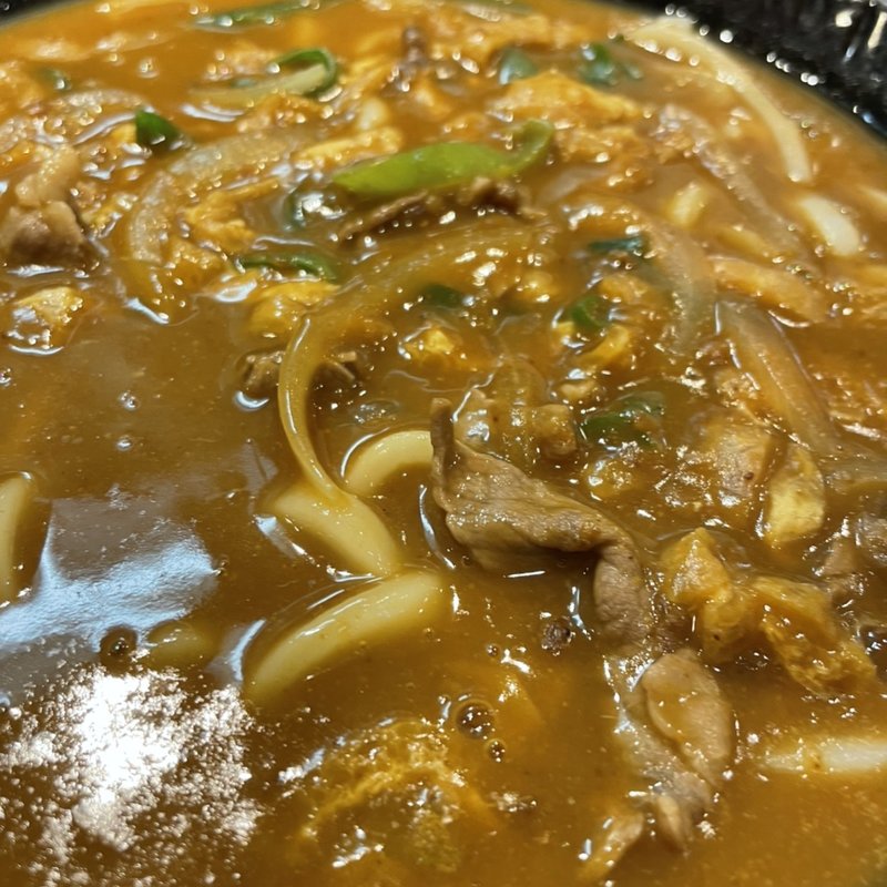 カレーうどん定食(若菜そば 阪急池田店)