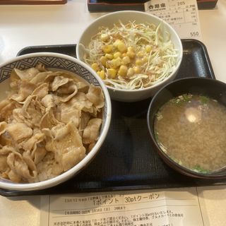 豚丼(吉野家 渋谷109前店)