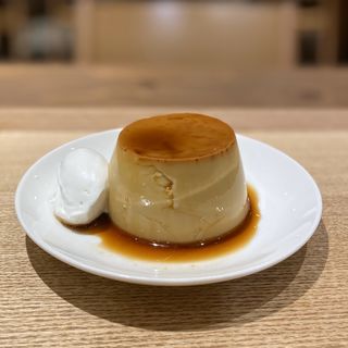 本和香糖の焼きプリン(カフェ&ミール ムジ 近鉄四日市店)