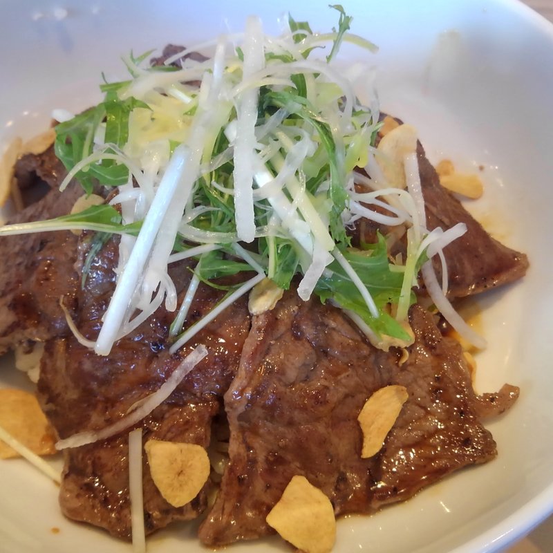 牛ミスジ丼(デニーズ 南青山店 )