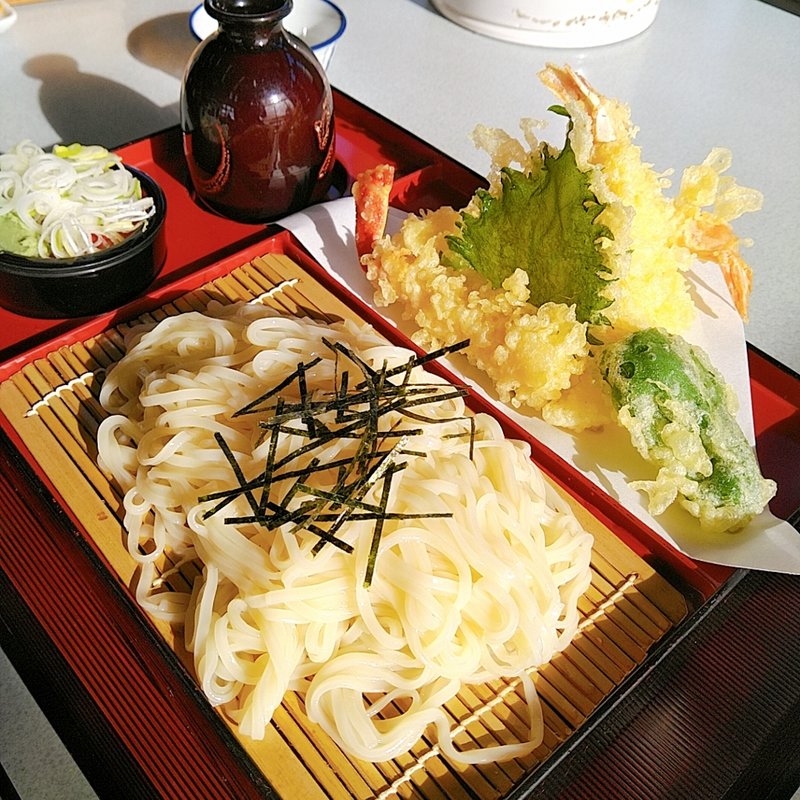 たろし上天ざるうどん(りんどう亭 （リンドウテイ）)