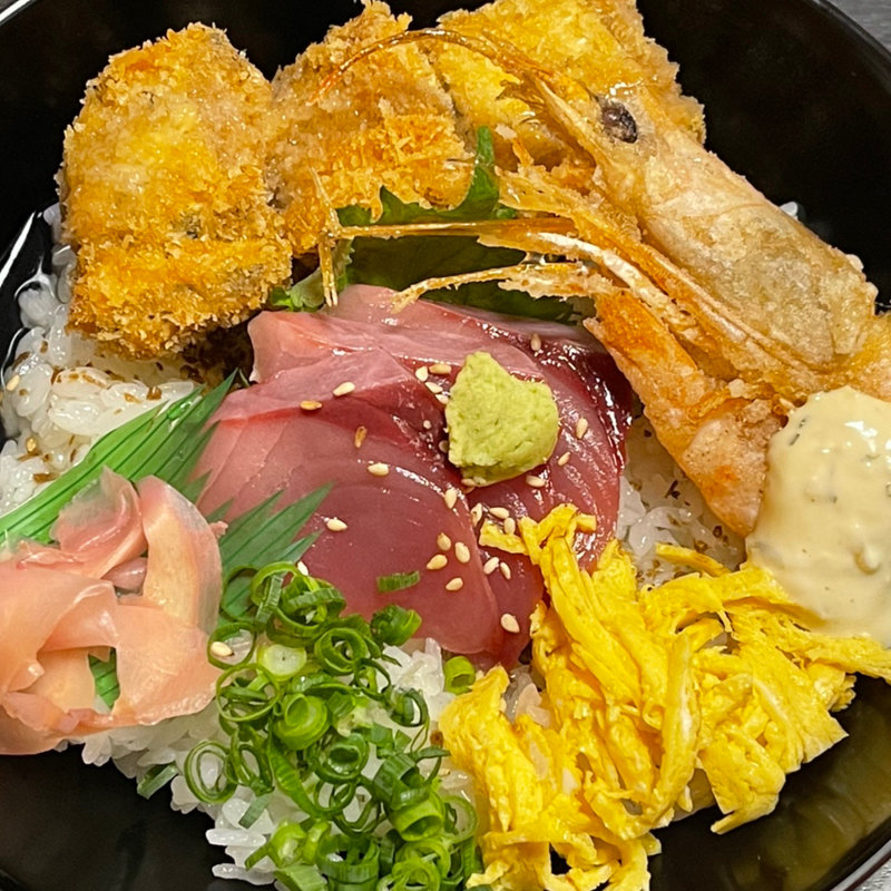 かつお大トロ丼(すし匠 五条)