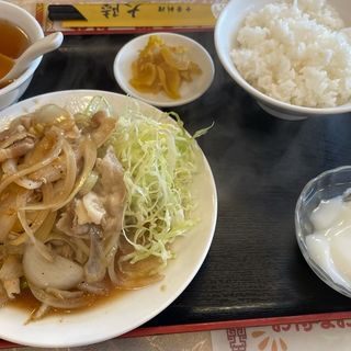 生姜焼きセット(中華料理 大陸)