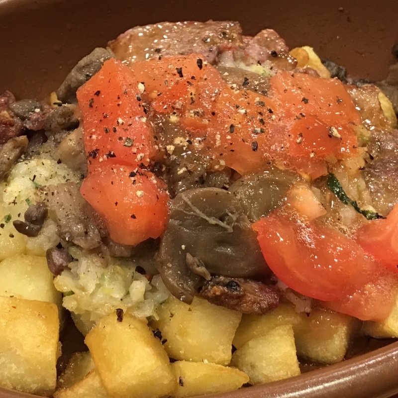 ラムときのこのきこり風(サイゼリヤ 大阪駅前第3ビル店)