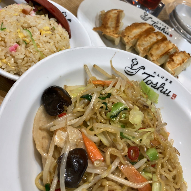 上海焼きそば(れんげ食堂 Toshu 京王永山店)