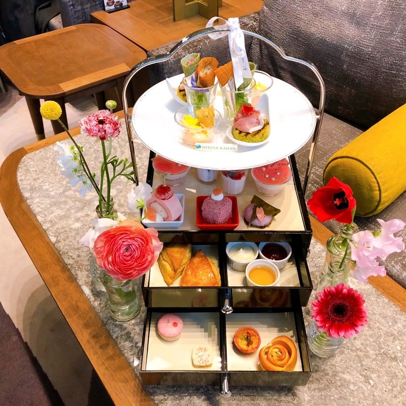 スプリングブロッサムアフタヌーンティーwith日比谷花壇(ザ・ラウンジ （The Lounge）)