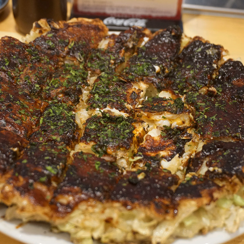 肉玉子(お好み焼 ふきや 大橋店)