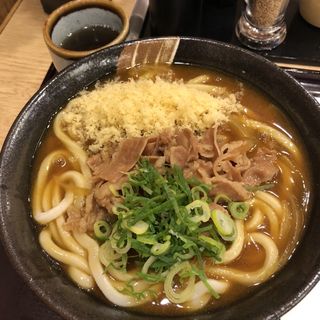 カレーうどん(讃岐製麺 麦まる 品川インターシティ B１F店)