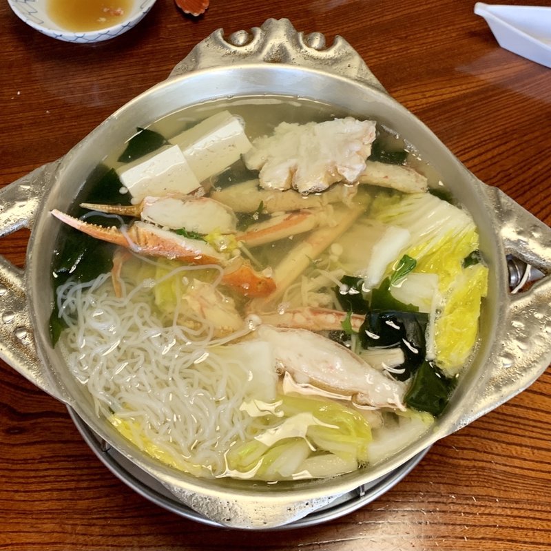 ズワイかにすき（一人前）(札幌かに本家 福岡那の川店)