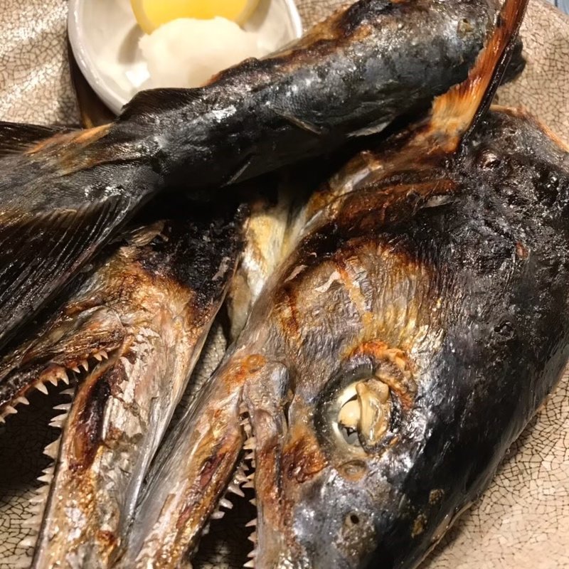 兜塩焼き(オサカナヤ 魚哲 中目黒店)