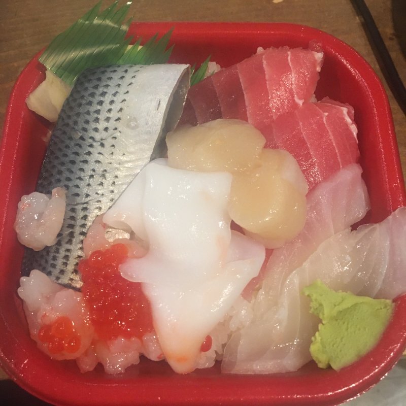 海鮮丼(笹舟丼丸 台東店)