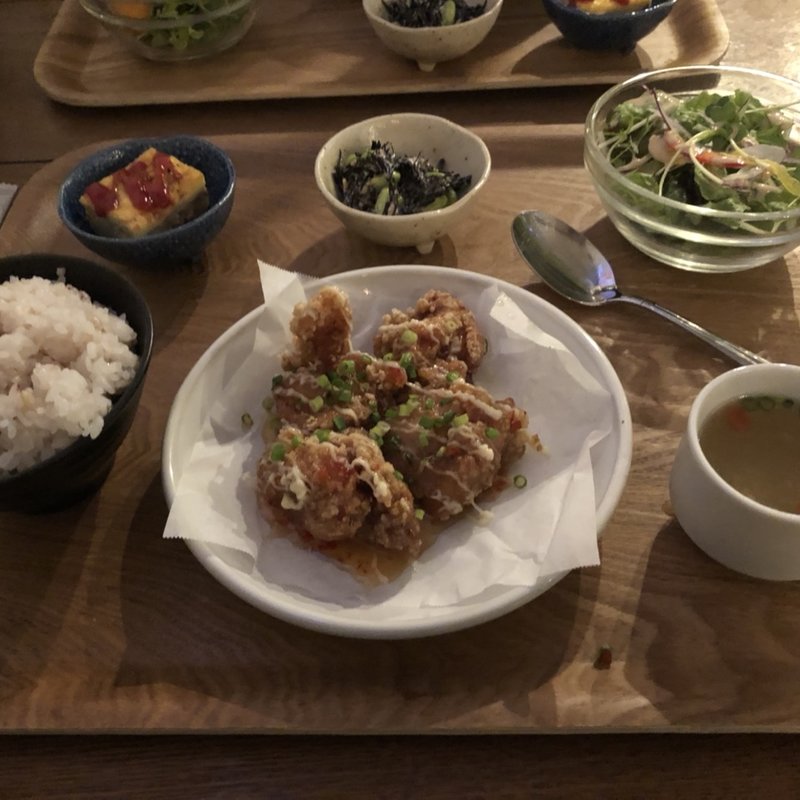 からあげランチ(メリーカフェ)