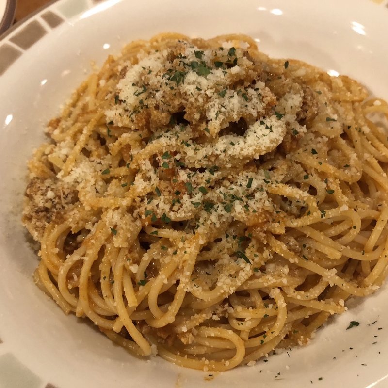 ミートソースボロニア風　大盛(サイゼリヤ 日進竹の山店)