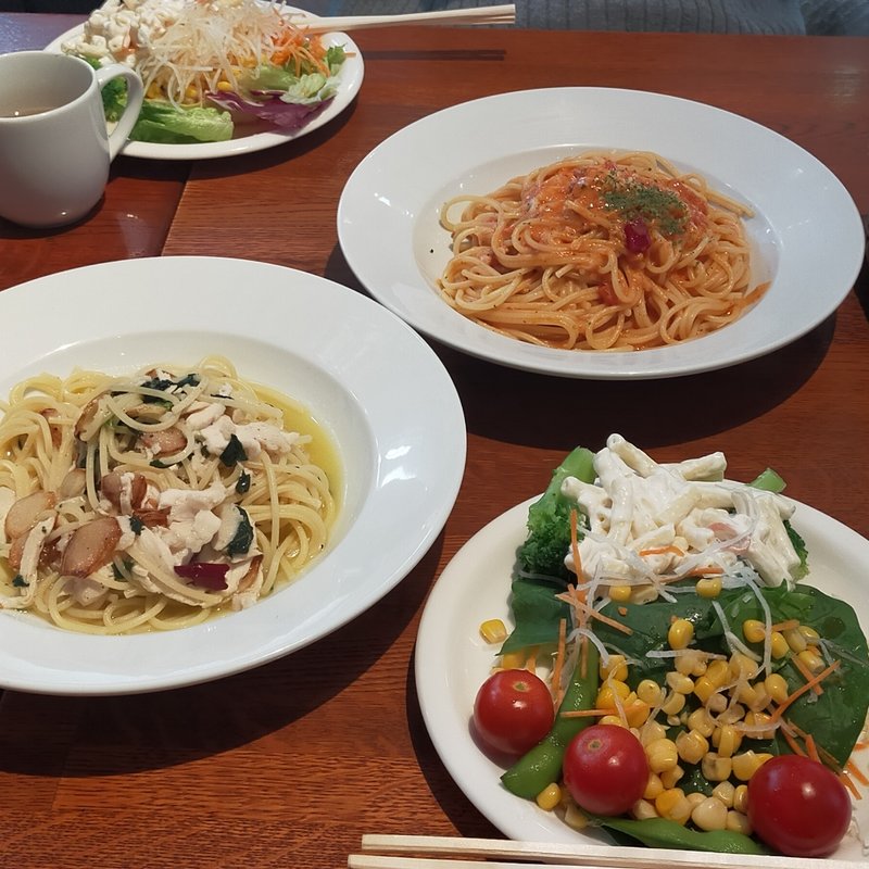 蟹のパスタ(カプリチョーザ イオンモール堺鉄砲町店)