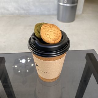 ハンドメイドクッキー、ハンドドリップコーヒー(イーストエンダーズコーヒー)