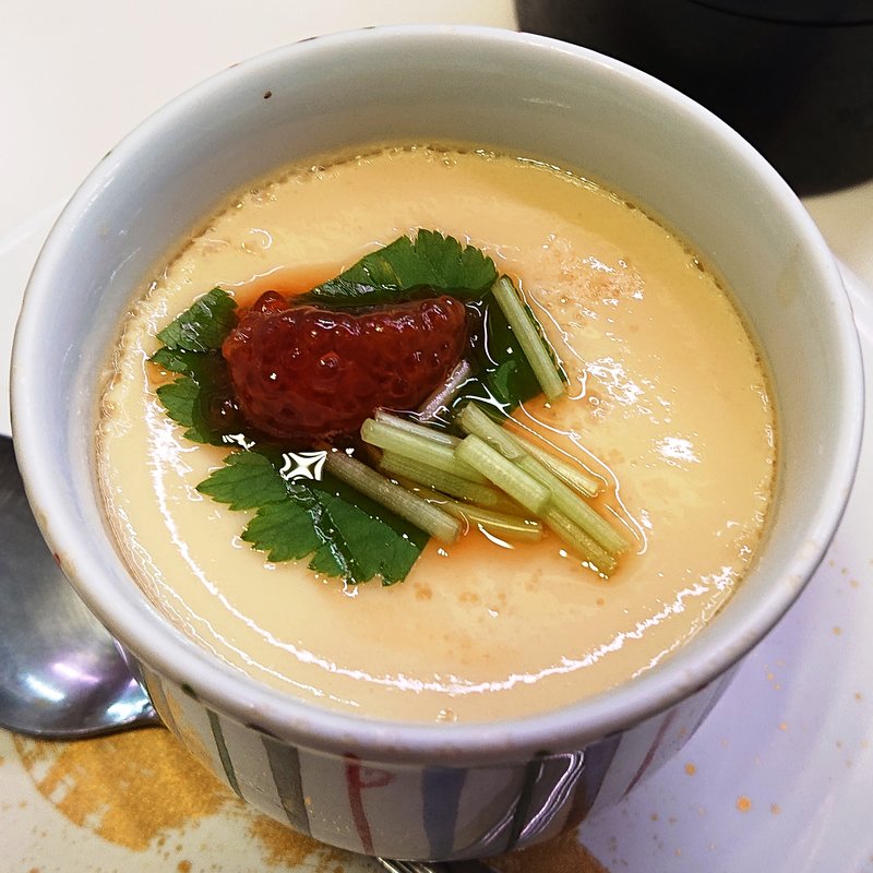 蟹茶碗蒸し(回転寿司みさき プレナ幕張店)