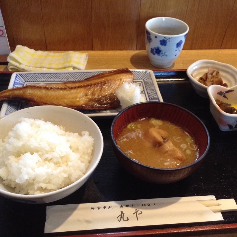 焼魚定食(魚定食 丸や)