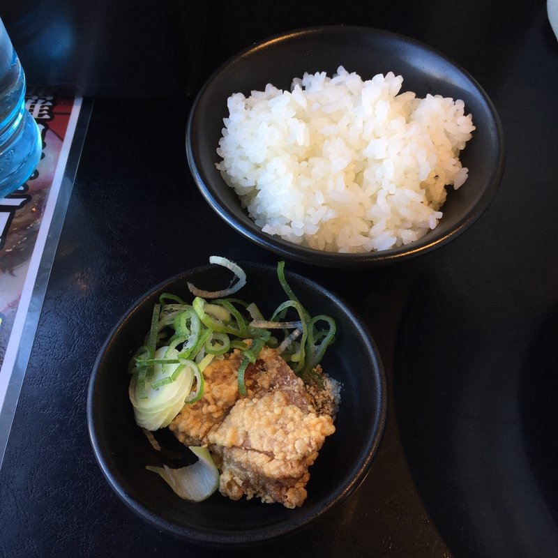 からあげ小ライスセット(和田屋)