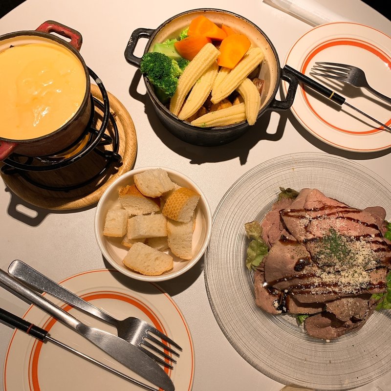 トリュフ香るチーズフォンデュ(食べ放題)(The Neworder Table 渋谷駅店)