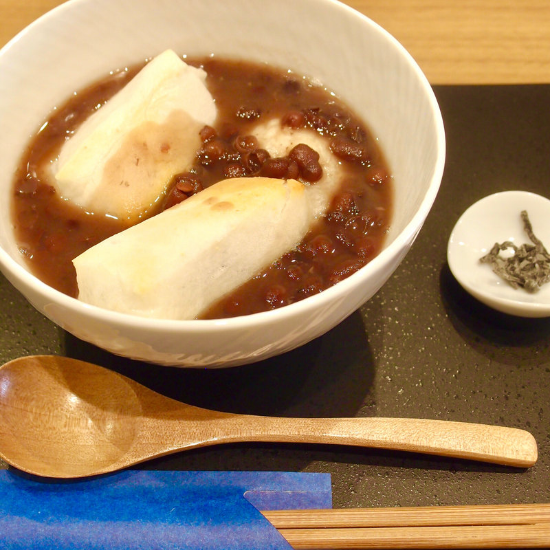 田舎汁粉(つぶ餡)(和菓子nanarica〜七里香〜)