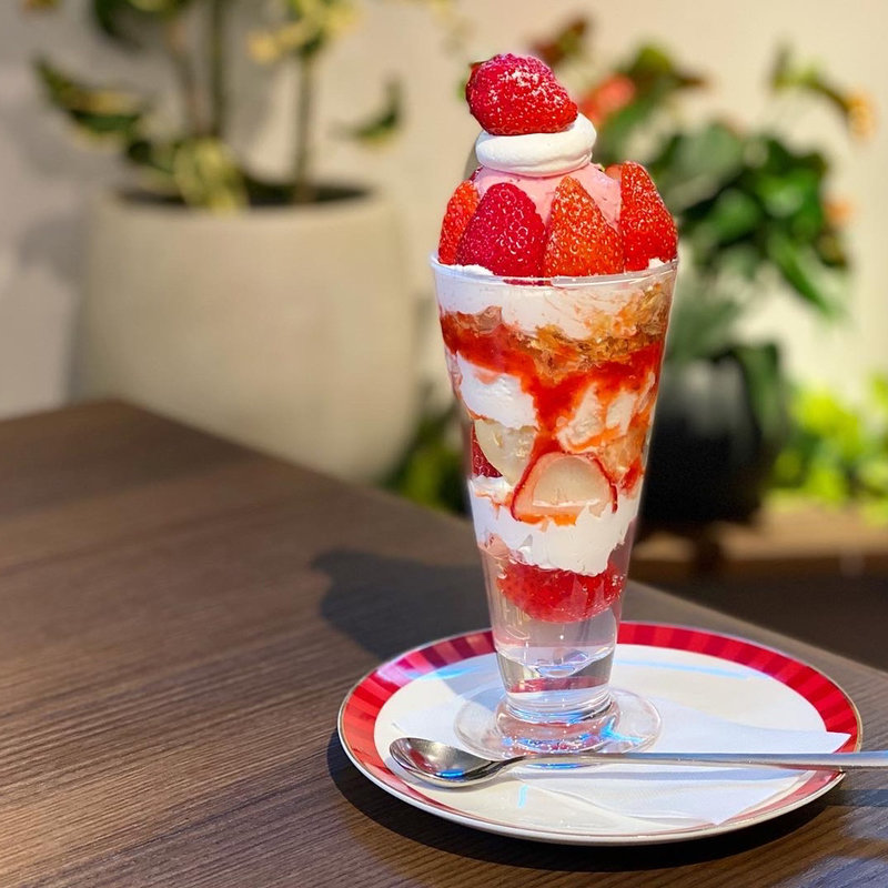 いちごのパフェ(ウイラニ （カフェ＆ダイニング「U'ilani」）)