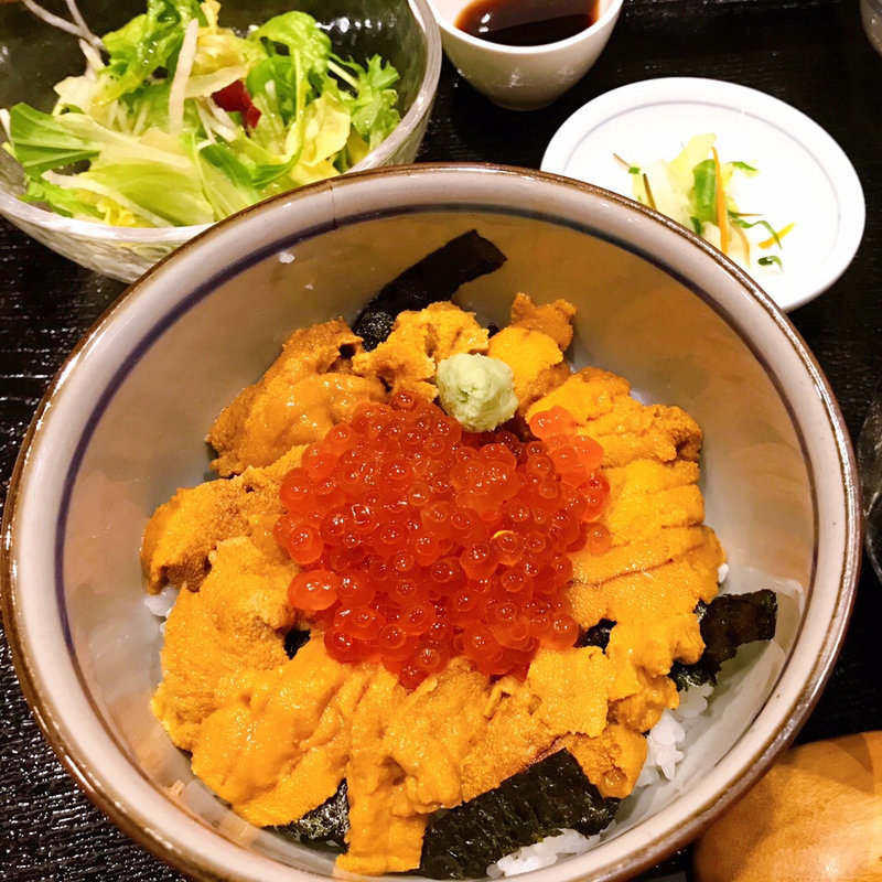 うにいくら丼(たけはた)