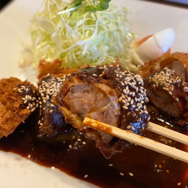 名古屋名物みそだれカツ定食(とんかつ K屋 （けいや）)