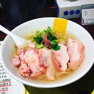 塩生姜らー麺 肉増し(塩生姜らー麺専門店 MANNISH （マニッシュ）)