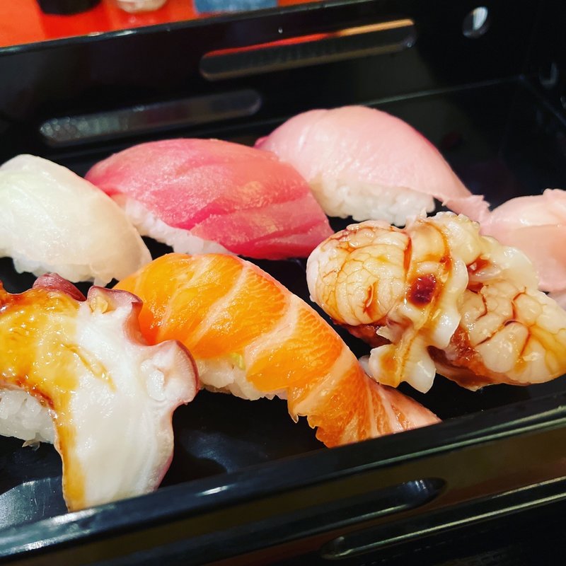 日替わり寿司6種(寿司屋 富久佳（ふくよし） 富国生命ビル店)