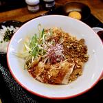 トロトロチャーシュー汁なし担担麺（ダイブ飯+玉子付き）(薩摩×串焼き ぼっけもん)