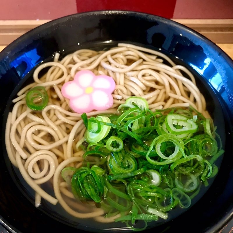 かけそば(驛麺家)