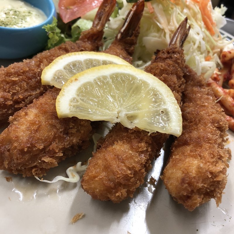 エビフライ定食(ハイライト食堂 十条店 )