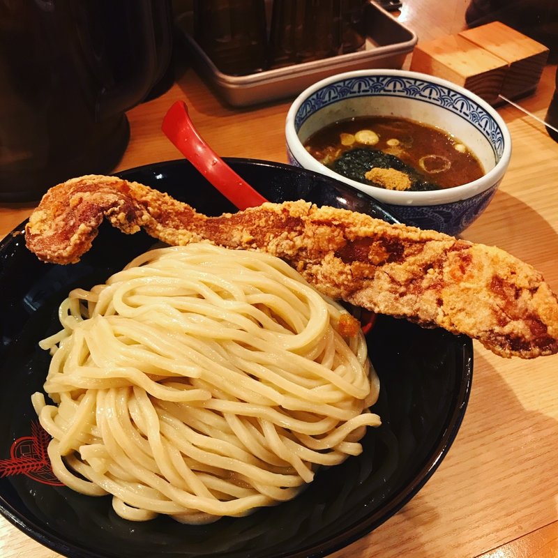 とんからつけ麺(三田製麺所 虎ノ門店)
