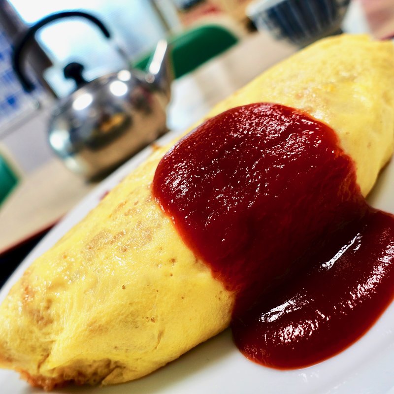 オムライス(萬盛庵)